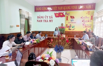 Xã Nam Trà My (TP Đà Nẵng) tích cực chuẩn bị cho bầu cử đại biểu Quốc hội khóa XVI