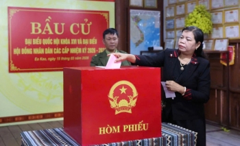 Tỷ lệ cử tri Đắk Lắk tham gia bầu cử đạt 99,91%