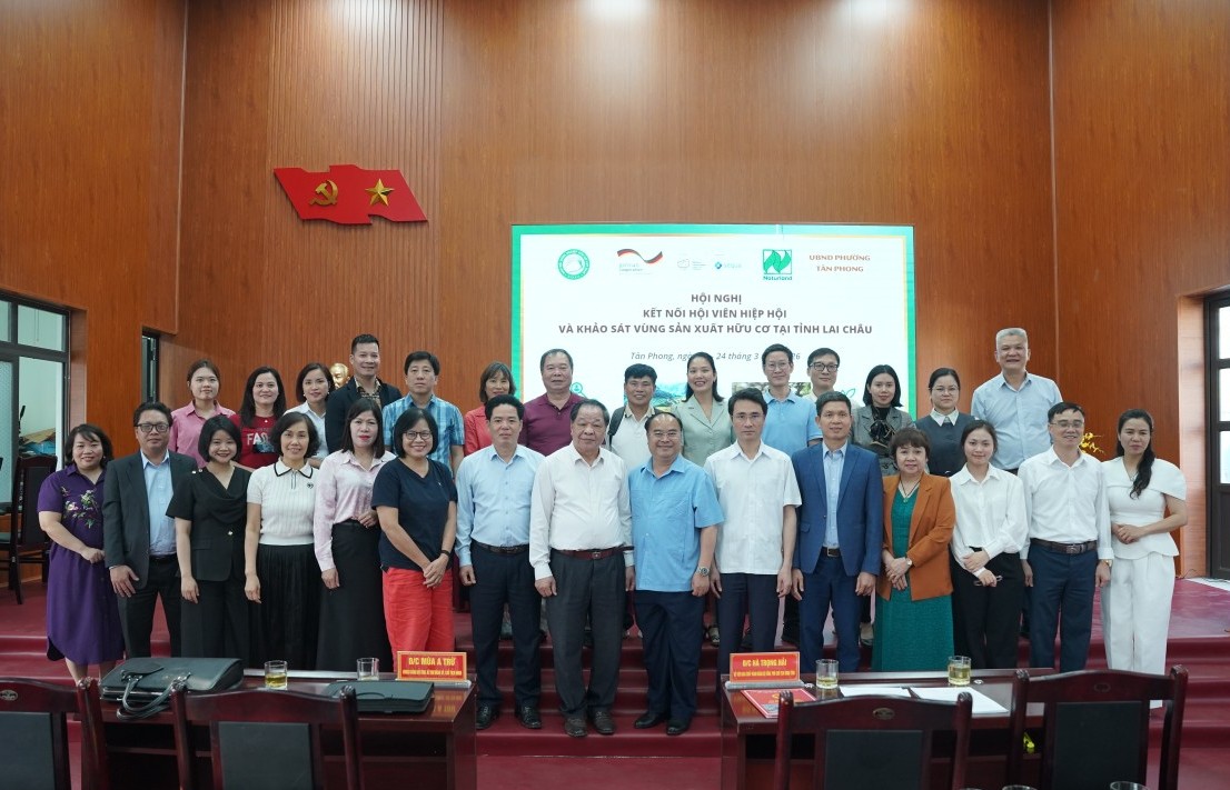 Mở rộng không gian hợp tác, thúc đẩy chuỗi liên kết nông nghiệp hữu cơ ở Lai Châu