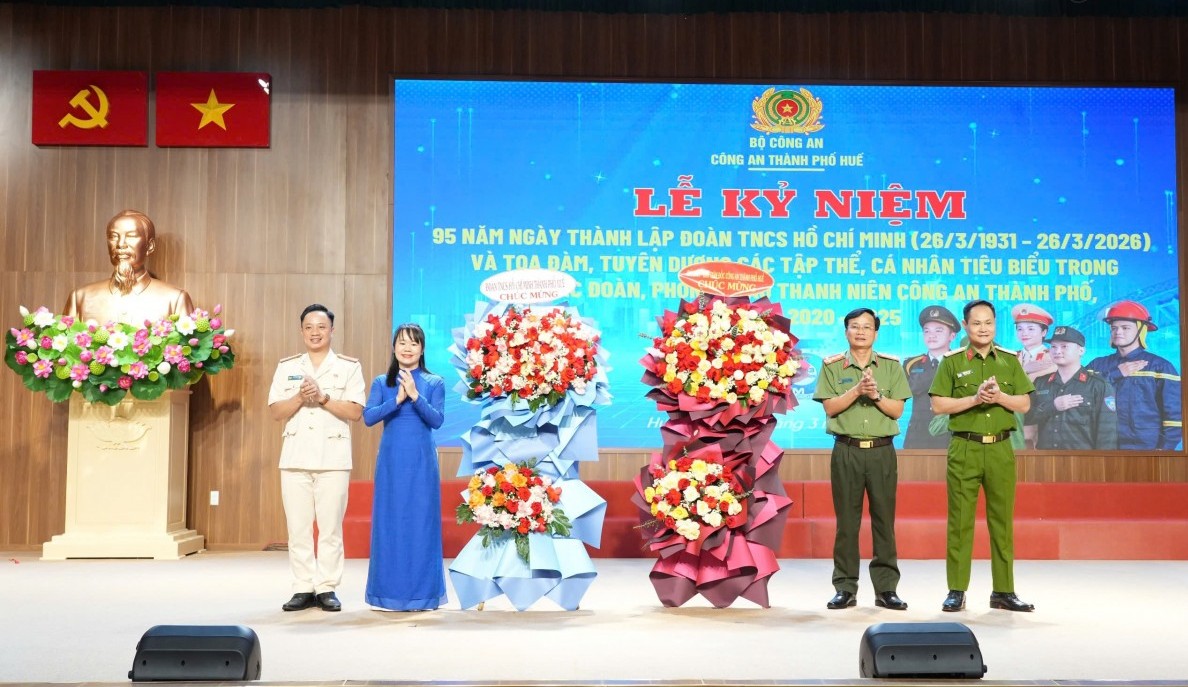 Tuổi trẻ Công an Tp. Huế xung kích, sáng tạo vì bình yên cuộc sống Nhân dân