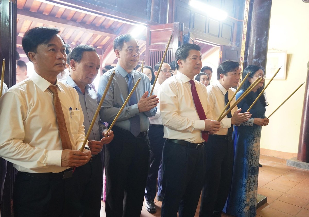 Lễ khởi công dự án xây dựng Nhà thờ Lễ Thành hầu Nguyễn Hữu Cảnh.