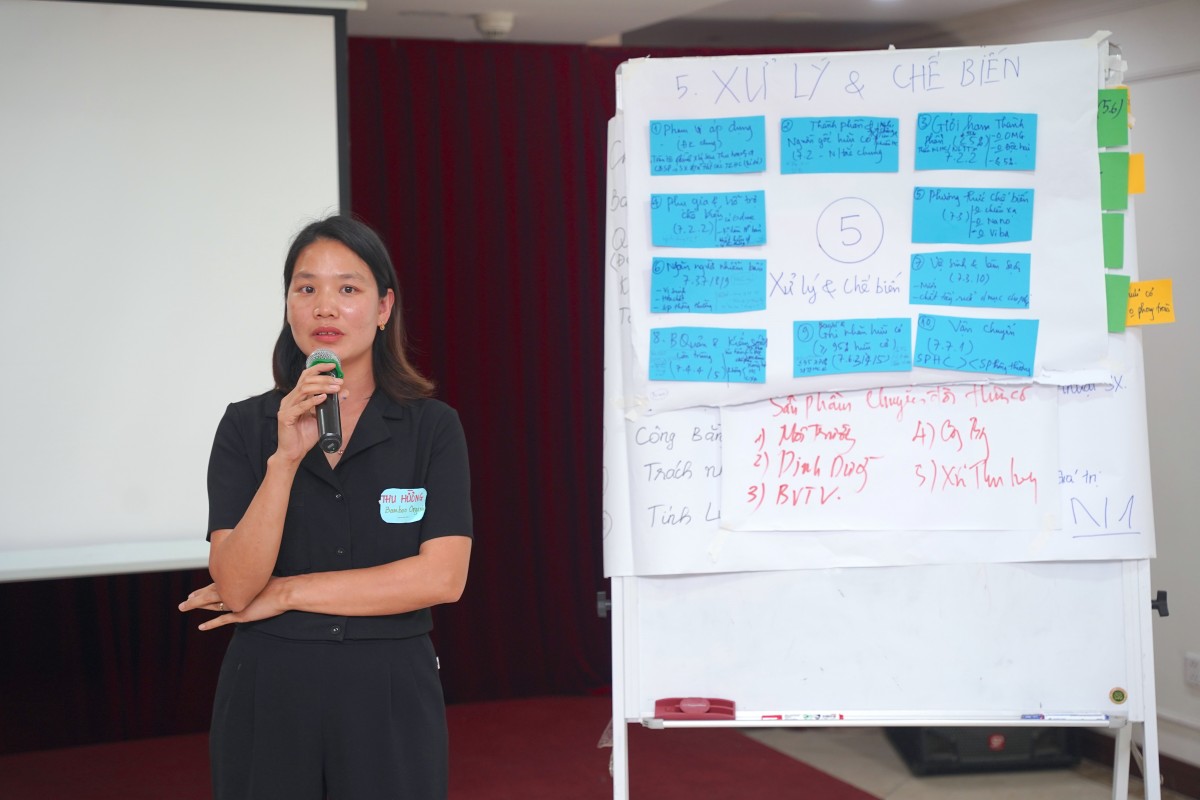 VOAA tập huấn Tiêu chuẩn Hữu cơ: Chuẩn hóa nhận thức, minh bạch thực hành sản xuất