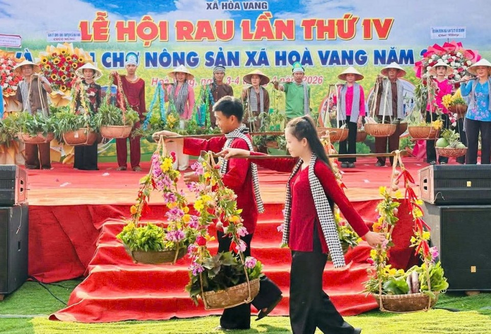 Lễ hội rau xã Hòa Vang: Đánh thức tiềm năng nông nghiệp số