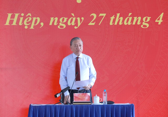 Tổng Bí thư, Chủ tịch nước Tô Lâm gặp gỡ, trò chuyện với công nhân, người lao động Tp.Hồ Chí Minh