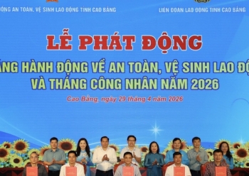 Cao Bằng: Phát động Tháng hành động về An toàn, vệ sinh lao động và Tháng Công nhân năm 2026