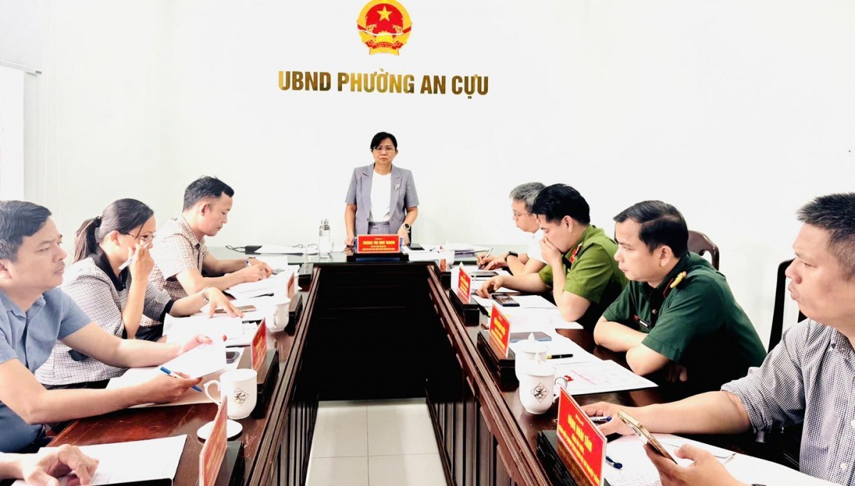 Tp. Huế: Phường An Cựu hướng đến mục tiêu phục vụ Nhân dân ngày càng tốt hơn
