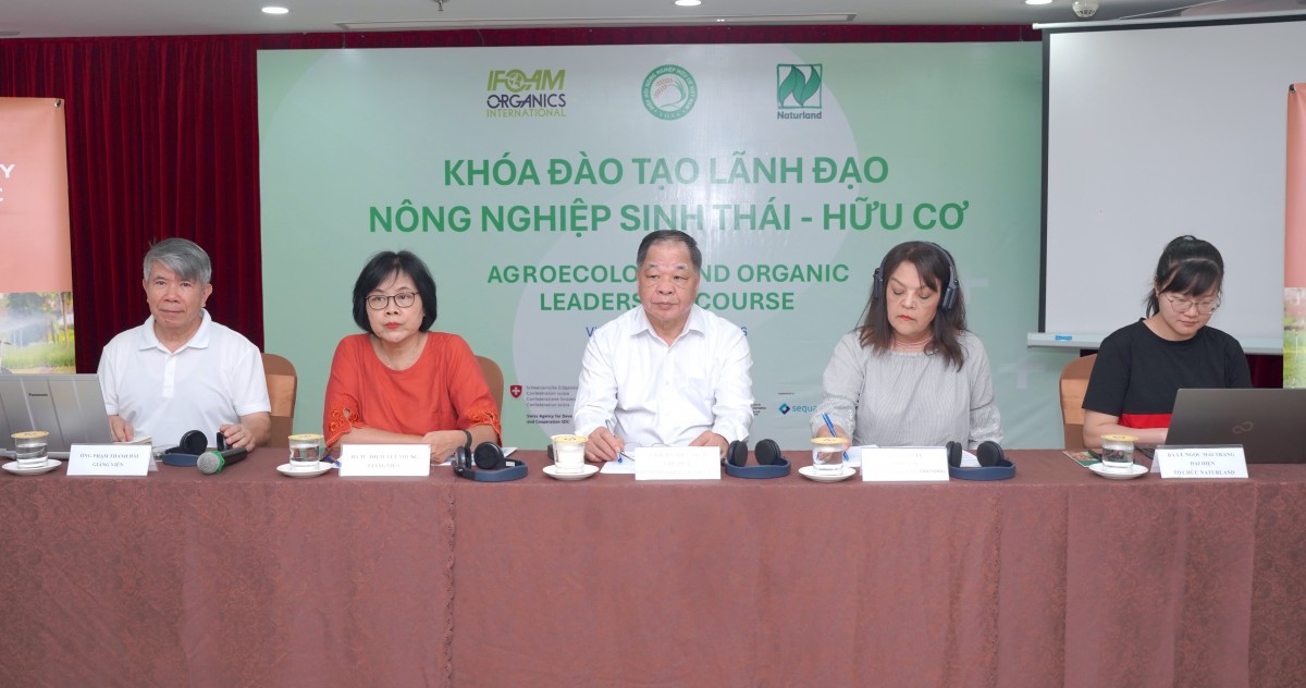 Xây dựng mạng lưới lãnh đạo tiên phong cho nông nghiệp sinh thái và hữu cơ Việt Nam