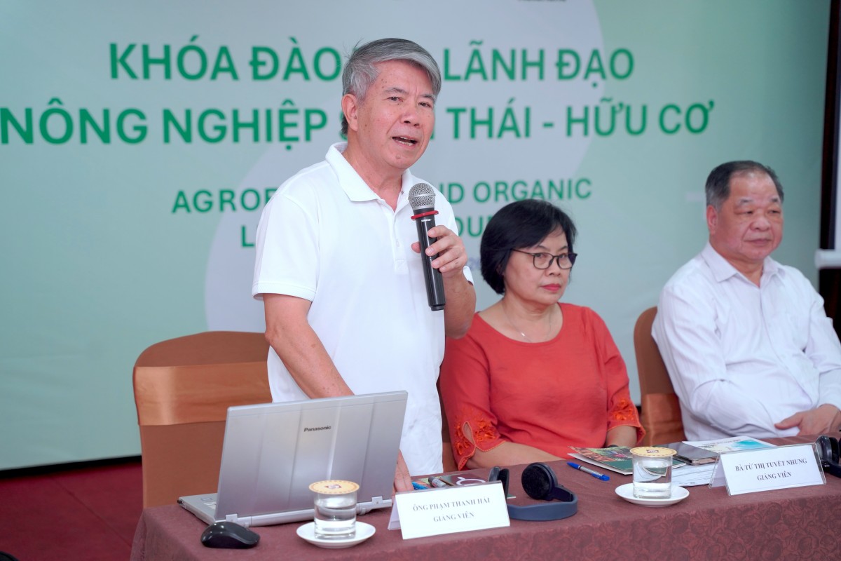 Xây dựng mạng lưới lãnh đạo tiên phong cho nông nghiệp sinh thái và hữu cơ Việt Nam