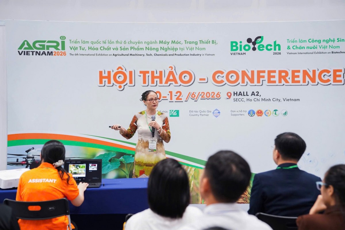 Agri & Biotech Vietnam 2026: Kết nối công nghệ, thúc đẩy nông nghiệp xanh