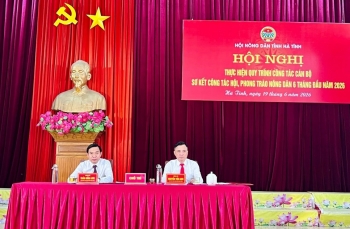 Hà Tĩnh: Hội nông dân sơ kết công tác Hội và phong trào nông dân 6 tháng đầu năm 2026