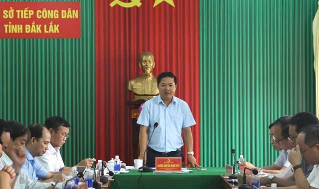 Tăng cường trách nhiệm người đứng đầu trong tiếp công dân, giải quyết khiến nại, tố cáo