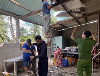 Đồng Tháp khẩn trương khắc phục thiệt hại do giông lốc, tăng cường phòng chống thiên tai
