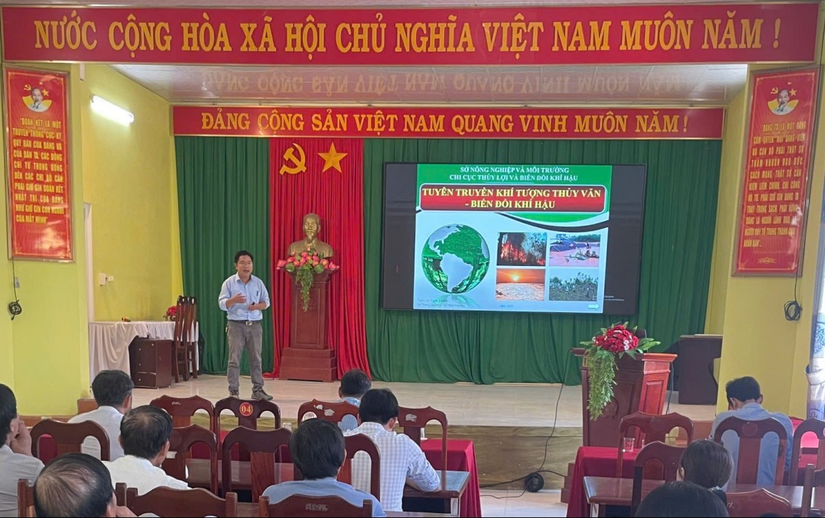 Huế: Tăng cường truyền thông, tuyên truyền về Biến đổi khí hậu và Khí tượng thủy văn