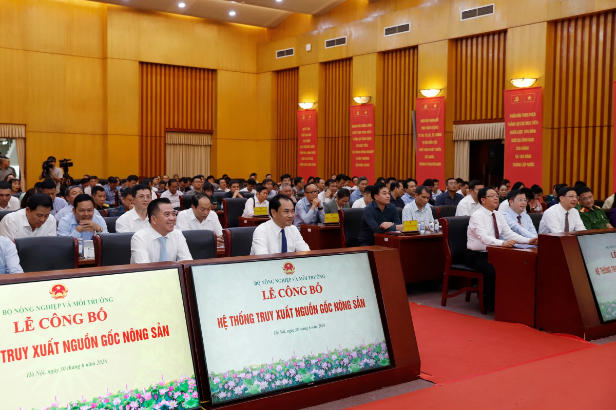 Chính thức vận hành Hệ thống truy xuất nguồn gốc nông sản trên phạm vi toàn quốc