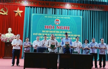 Liên kết nguồn lực, hỗ trợ nông dân Thái Nguyên phát triển nông nghiệp bền vững