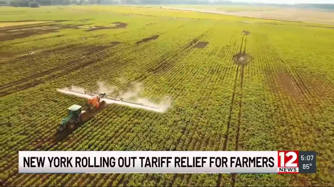 New York chi 30 triệu USD hỗ trợ nông dân vượt tác động từ thuế quan