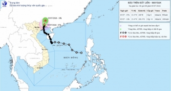 Bão số 1 suy yếu, Quảng Ninh vẫn mưa lớn, gió mạnh