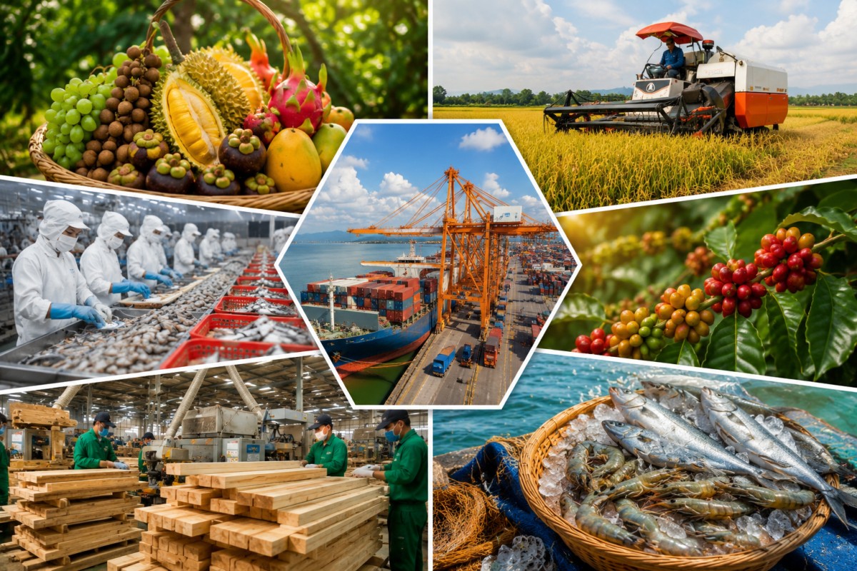Xuất khẩu nông, lâm, thủy sản sang châu Á tiếp tục tăng, Trung Quốc là thị trường lớn nhất