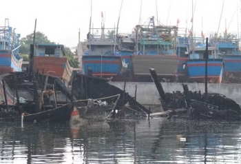 Gia Lai khẩn trương khắc phục hậu quả các vụ cháy tàu cá, đồng hành cùng ngư dân vượt qua khó khăn
