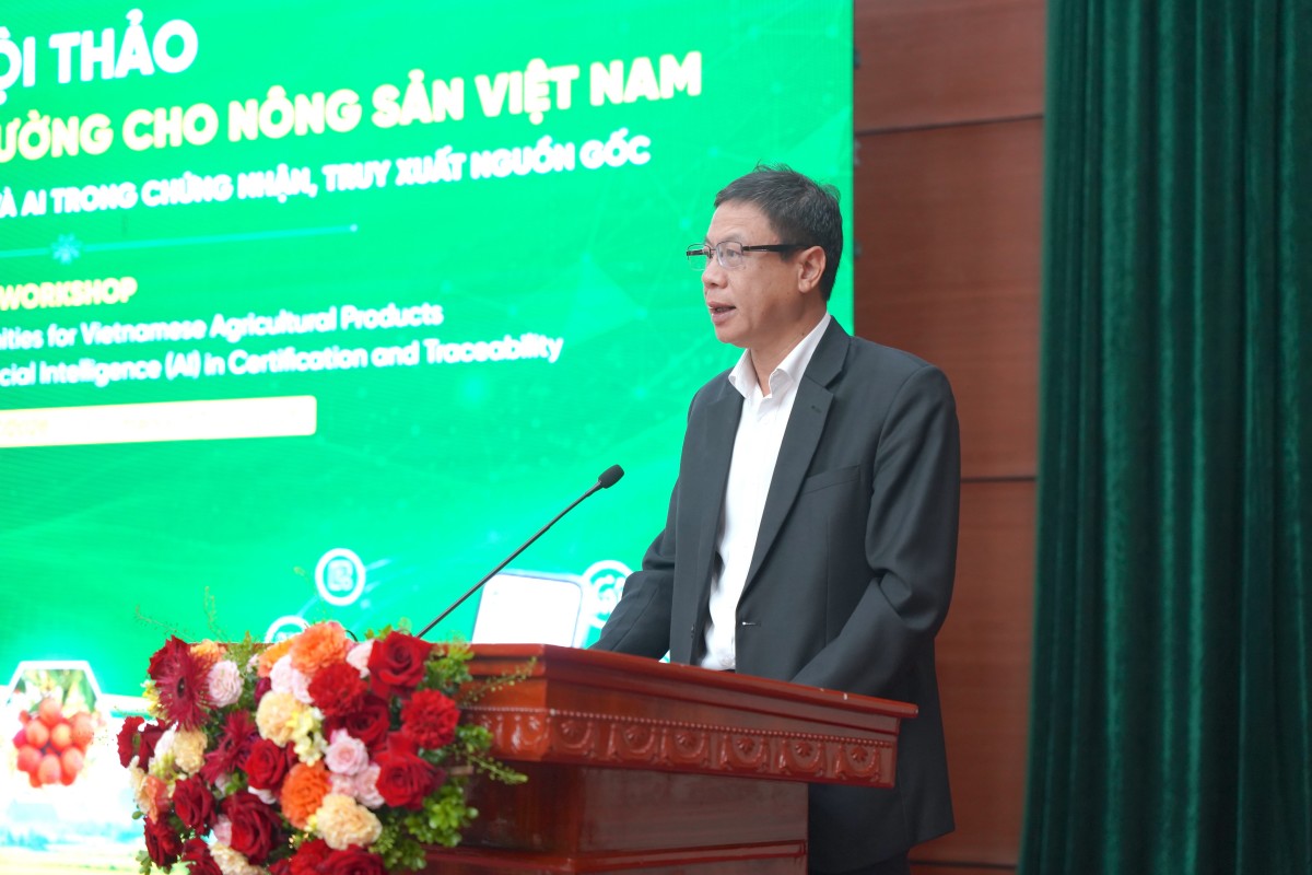 Thứ trưởng Bộ Khoa học và Công nghệ Lê Xuân Định cho rằng năng lực cạnh tranh của nông sản không chỉ được quyết định bởi chất lượng sản phẩm mà còn bởi khả năng chứng minh chất lượng thông qua dữ liệu, tiêu chuẩn và sự minh bạch.