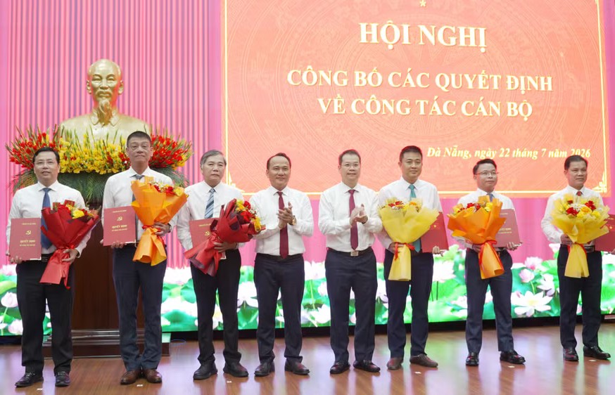 Đà Nẵng kiện toàn nhân sự nhiều vị trí lãnh đạo chủ chốt