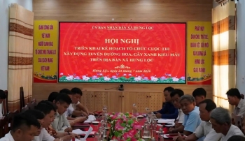 Tp. Huế: Xã Hưng Lộc chung tay kiến tạo môi trường sống xanh và phát triển bền vững
