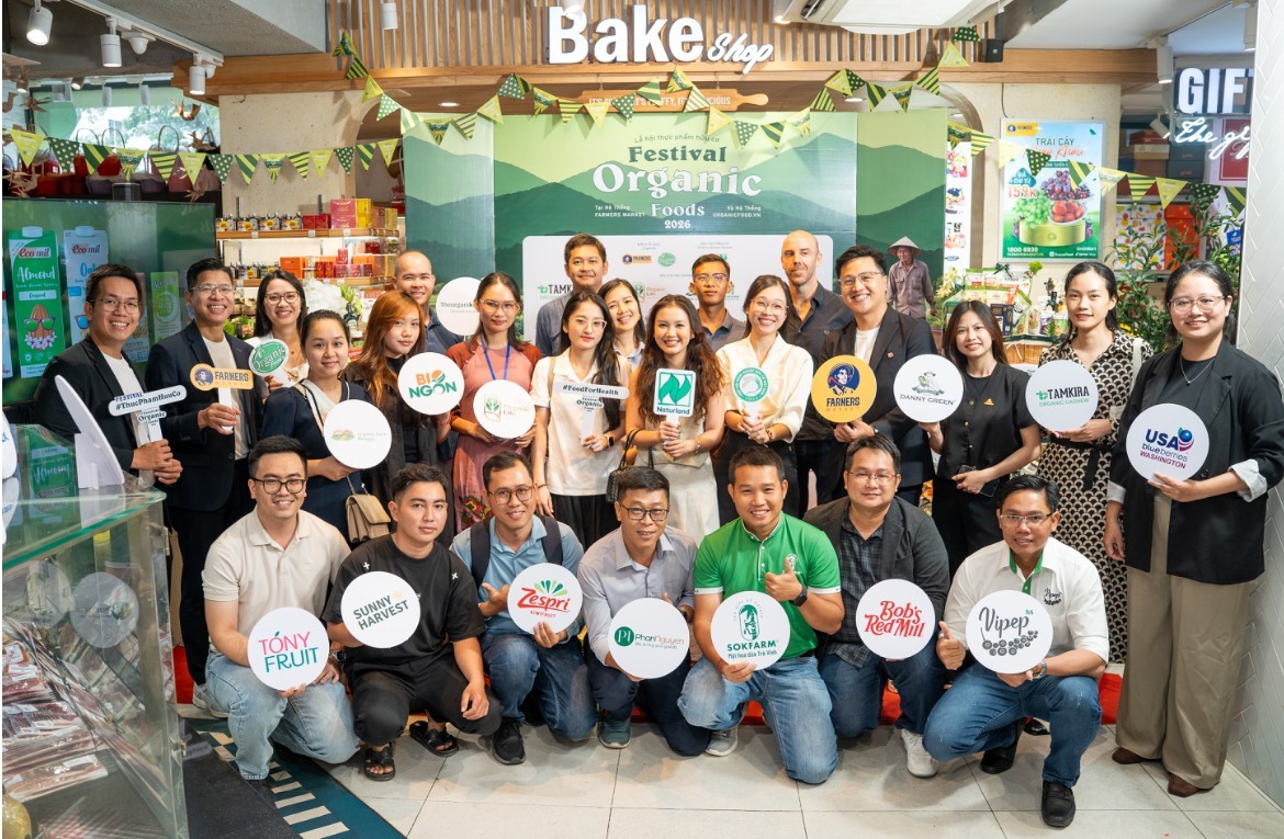 festival organic foods 2026 ket noi de lan toa gia tri thuc pham huu co