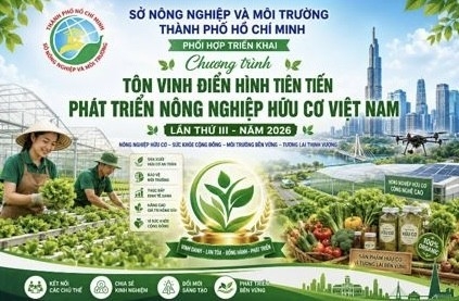 TP.HCM triển khai đề cử điển hình tiên tiến phát triển nông nghiệp hữu cơ Việt Nam năm 2026