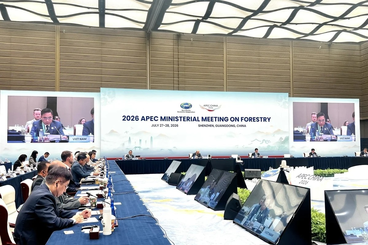 Việt Nam đề xuất 4 ưu tiên hợp tác về lâm nghiệp tại Hội nghị Bộ trưởng APEC
