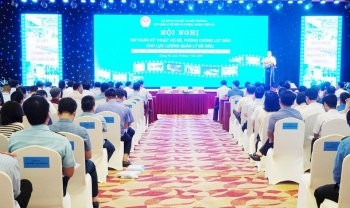 Quảng Trị: Tập huấn kỹ thuật hộ đê, phòng, chống lụt bão cho lực lượng chuyên trách