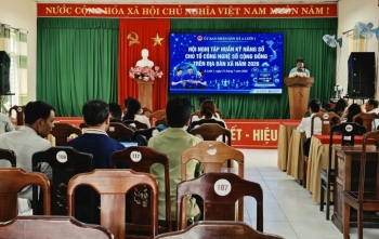 Tp. Huế: Tổ chức Hội nghị tập huấn kỹ năng số cho Tổ Công nghệ số cộng đồng trên địa bàn xã A Lưới 1