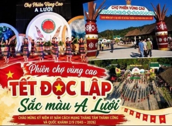 Tết Độc lập giữa đại ngàn - Sắc cờ hoa hòa cùng màu xanh núi rừng