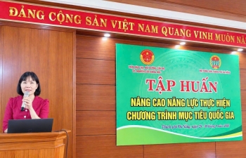 Đà Nẵng tập huấn nâng cao năng lực cho cán bộ Hội Nông dân tại phường Bàn Thạch