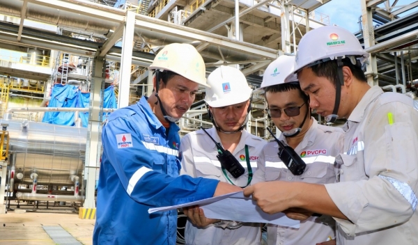 Nhà máy Đạm Cà Mau hoàn thành bảo dưỡng tổng thể trở lại sản xuất