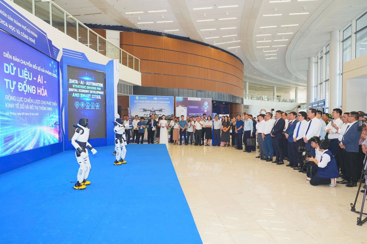 Quang cảnh diễn đàn chuyển đổi số. Nguồn CTTĐTTP