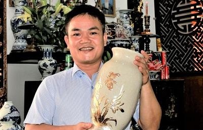 Người giữ lửa gốm Kim Lan bằng công nghệ nung thân thiện môi trường