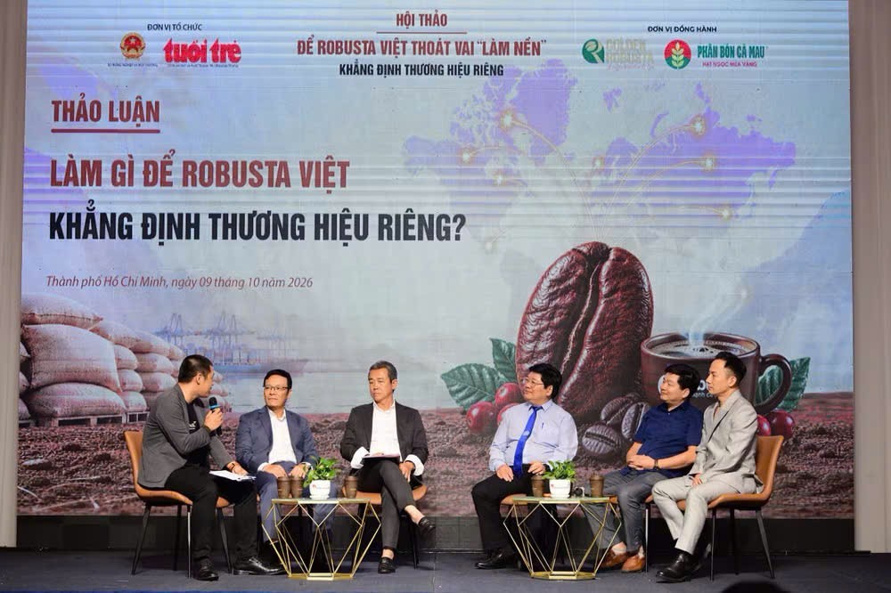 Phân bón Cà Mau khẳng định thương hiệu robusta Việt từ chất lượng vùng trồng