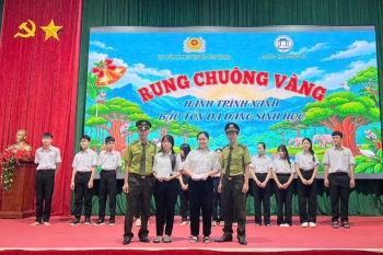 Hội thi "Rung chuông vàng" lan tỏa tình yêu thiên nhiên, nâng cao ý thức bảo vệ rừng