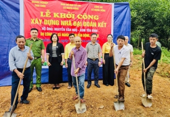 Nghệ An: Khởi công xây dựng, sửa chữa nhà ở cho hộ khó khăn và bàn giao nhà Đại đoàn kết