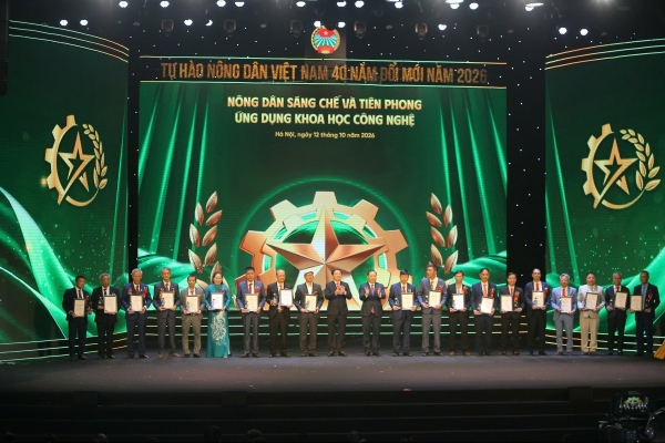 Bình Điền 14 năm đồng hành cùng "Nông dân Việt Nam xuất sắc 40 năm đổi mới - năm 2026"