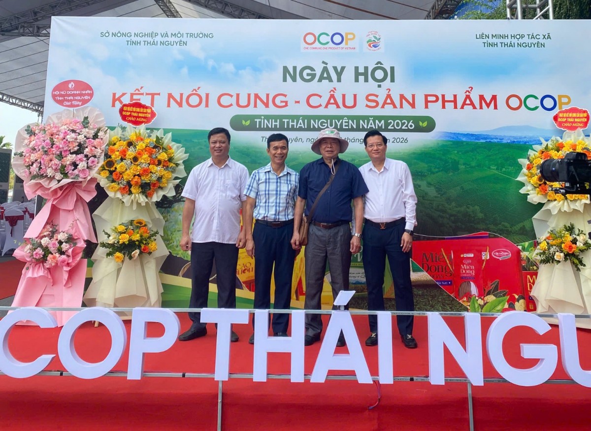 Thái Nguyên: Kết nối cung - cầu, nâng tầm giá trị sản phẩm OCOP