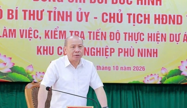 Tháo gỡ "nút thắt" pháp lý và mặt bằng, quyết tâm sớm khởi công KCN Phù Ninh