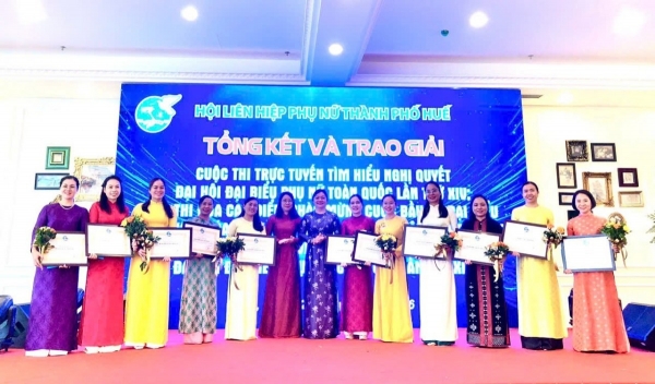Phụ nữ thành phố Huế phát huy sáng tạo, trách nhiệm vì cộng đồng phát triển bền vững