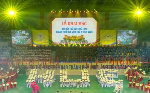 dai hoi tdtt hue lan thu x 2026 khat vong vuon tam huong toi phat trien ben vung