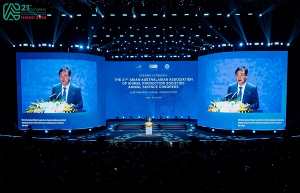 Hội nghị Khoa học Chăn nuôi Á Úc 2026 bàn giải pháp phát triển chăn nuôi bền vững
