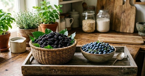 Dâu tằm và việt quất, loại quả nào giàu chất chống oxy hóa và tốt hơn?